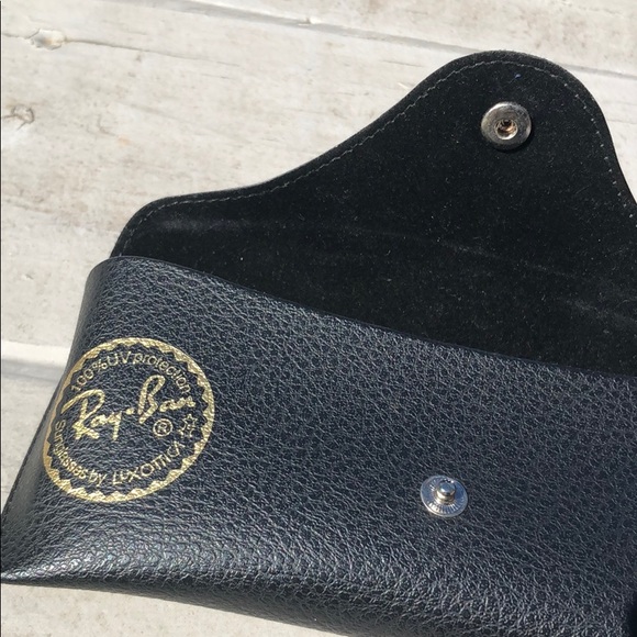 Ray Ban Eyeglass Case, black, good Condition - Picture 3 of 3